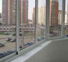 Алуминиеви прозорци на балкони и лоджия за монтаж и инсталиране