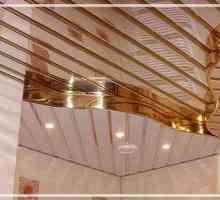 Алуминиеви решетъчни тавани за бани Съвети за избор и методи за инсталиране