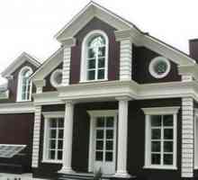 Архитектурни елементи на фасадата декорация на фасадата на къщата