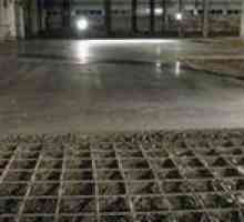 Укрепване на консумацията на бетонни подове и диаметър на армировката, технология и видео обучение
