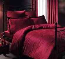 Спалня "Бордовая" - интериорна снимка