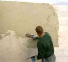 Какво и как да мазилка стени на пяна блокове и газобетон