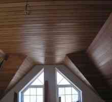 Тогава да подрежете таван в дървена къща избор на материал, извършване на изчисления и видео