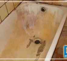 Как да измиете старата чугунена баня?
