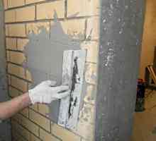 Как да измаза тухлената стена с технологията на нанасяне на материала