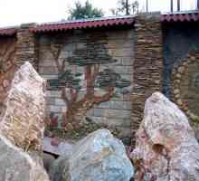 Декоративна ограда декорация с изкуствени каменни предимства на изкуствен камък ограда