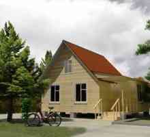 Дървени къщи 6х8 проекти и разпределение