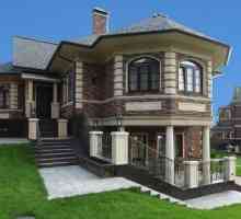 Дървени къщи с изглед към залива и балкон, предназначение, основни проекти и самостоятелна монтаж