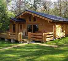 Дървени едноетажни къщи - план на дървена къща от бар