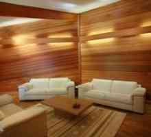 Дървени панели за монтаж в къщата