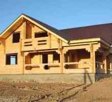 Детайлите дървени къщи до ключ високо качество описание и цени