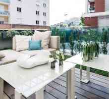 Дизайн на апартамент с веранда тераса