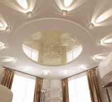 Дизайн на тавана в хола, фото и таванни опции в залата