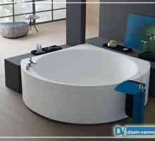 Дизайнерска ъглова баня Преглед на ъгловите решения и препоръки за избор на баня