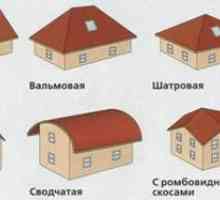 Формата на покрива на къщата - основните видове, характеристиките на скатни покриви