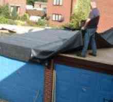 Хидроизолация на покрива на гаража - как да се направи бетон плосък база?