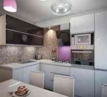 Интериорът на една малка кухня в един апартамент е по-лесно, отколкото изглежда!