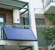 Използване на слънчеви панели за загряване на балкона за и против
