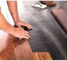 Как да поставите ламинат върху дървен под