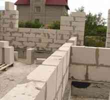 Как да поставите стени от газобетон при изграждането на къща