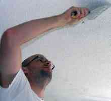 Как да почистите тавана на старата боя, лепило, варовик, мазилка, тапет