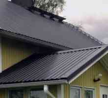 Как да покриете покрив с правилно закрепване на металния профил, устройството