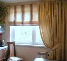 Как да правилно и красиво украсяват прозореца в кухнята с завеси - споделете нашия опит!