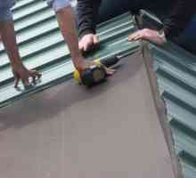 Как правилно да покриете покрива с велпапе - режете покрива с велпапе