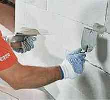 Колко правилно да се мазилка стени от газобетон?