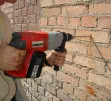 Как да пробиете препоръки за тухлена стена за пробиване на пробивни отвори с голям диаметър