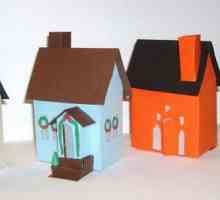 Как да направите къща на хартия? Занаяти от хартия