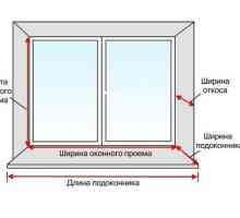 Как да се измери пластмасов прозорец с една четвърт и без