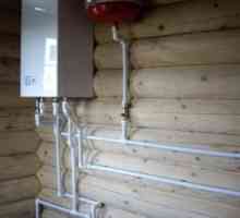 Как да инсталирате газов котел в дървена къща