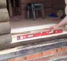 Как да вмъкнете врати в инструкция за дървена къща и видео
