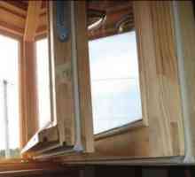 Как да затворите прозорец в дървена къща по време на изграждането и реконструкцията на описанието и…