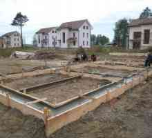 Как да попълните основите на къщата?