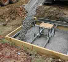 Какъв трябва да бъде съставът на бетона за основата