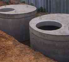 Как правилно да направите септична яма от бетонни пръстени, тухли, бетон