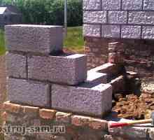 Зидария на стени от инструкции за разширени глинени блокове и върхове
