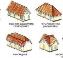 Изграждането на покрив на дървена къща - проекти на покриви на рамкови къщи