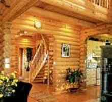 Бои за вътрешно обзавеждане на дървени къщи