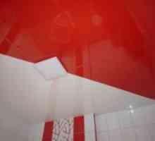 Червен таван - снимка в интериора