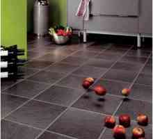 Ламинираните подови плочки в кухнята се отличават с избор и приложение