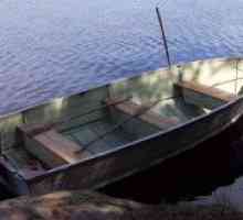 Алуминиева лодка за риболов, за да помогне на рибаря