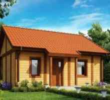 Малките дървени къщи са предимствата на къща за малко семейство