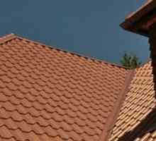 Монтаж на покриви на долината с метален покрив, профилиран лист