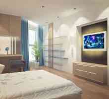 На каква височина закачвате телевизора във вашата спалня, колкото е възможно