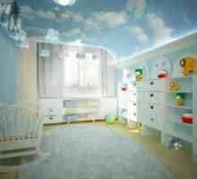 Простри тавани за деца - снимки в интериора