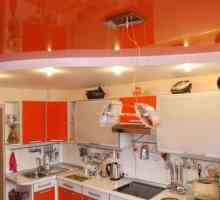 Простри тавани в дизайна на кухнята на снимката и отзивите
