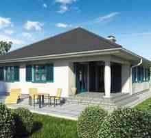 Едноетажни къщи с тераса снимка, характеристики, видове едноетажни къщи